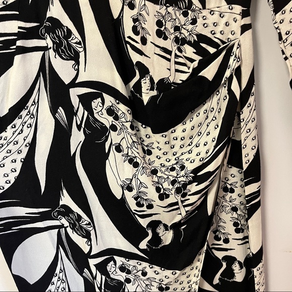 Reformation Celeste Dress Persephone Print Size 4 (Sold Out Online) - Picture 6 of 7